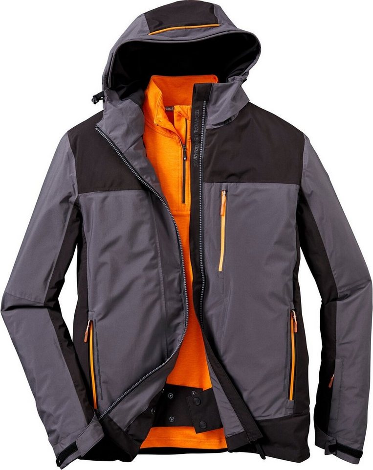 Killtec Rollkragenpullover KSW 95 MN LS SHRT DUNKELORANGE von Killtec