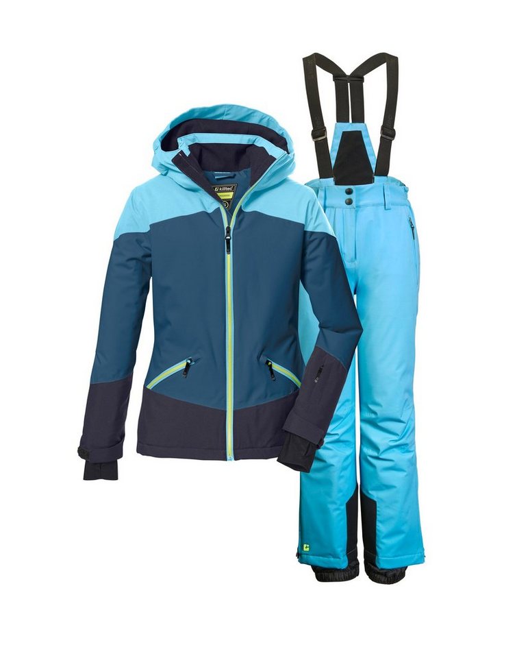 Killtec Schneeoverall killtec Mädchen Skianzug KSW 145 GRLS JCKT AND PNTS Ski Set von Killtec