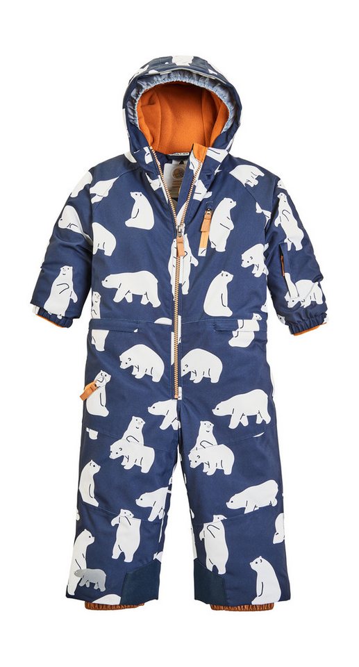 first instinct by killtec Skianzug FISW 33 MNS ONPC, Wasserdichter Kinder Skioverall mit Grow-Up-Funktion von first instinct by killtec