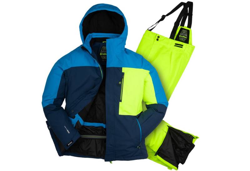 Killtec Skianzug für Jungen Alpin Skijacke + Skihose, wasserdicht - winddicht - atmungsaktiv - mit Schneefang von Killtec