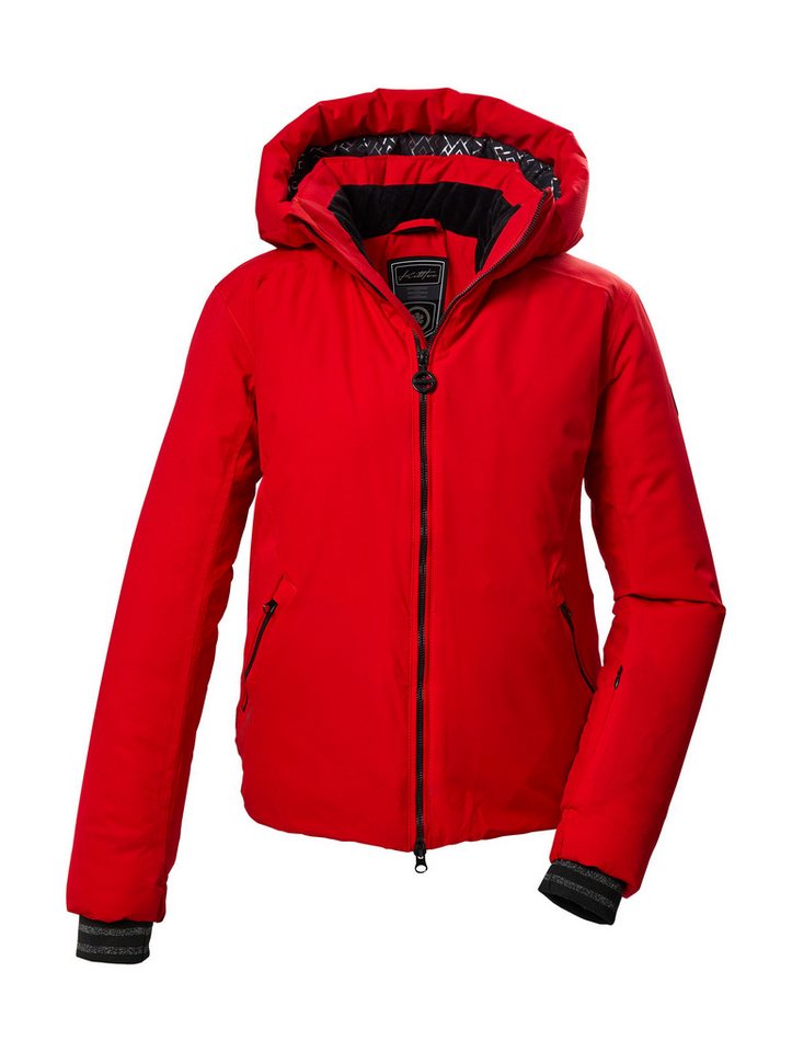 Killtec Skijacke KSW 103 WMN SKI JCKT Wasserdichte Damenjacke mit abnehmbarer Kapuze und Schneefang von Killtec