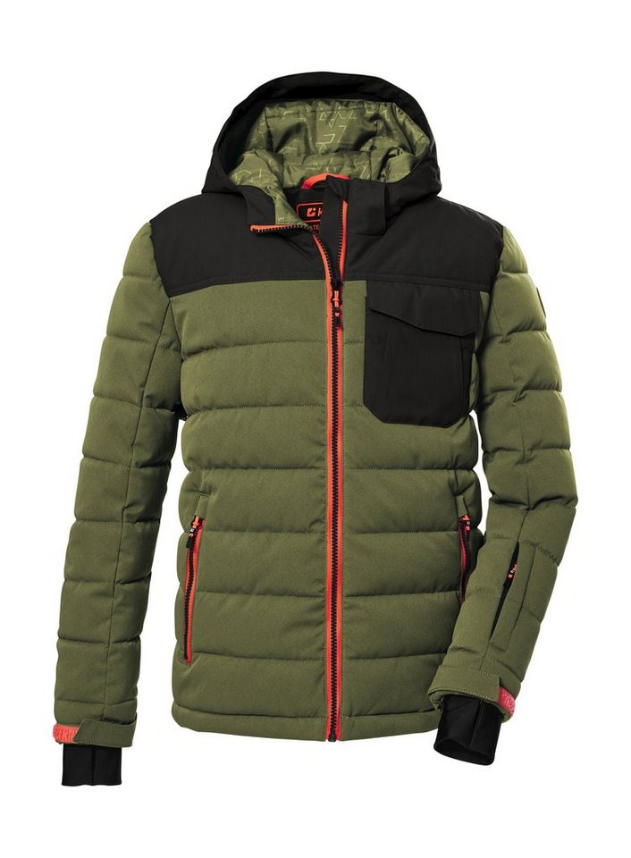 Killtec Skijacke KSW 123 BYS SKI QLTD JCKT Wasserabweisende, winddichte Winterjacke mit Colourblock-Design von Killtec
