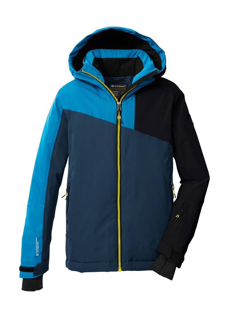 Killtec Skijacke "KSW 192 BYS SKI JCKT" Wind- und wasserdichte Kinder Skijacke mit verstellbarer Kapuze von Killtec