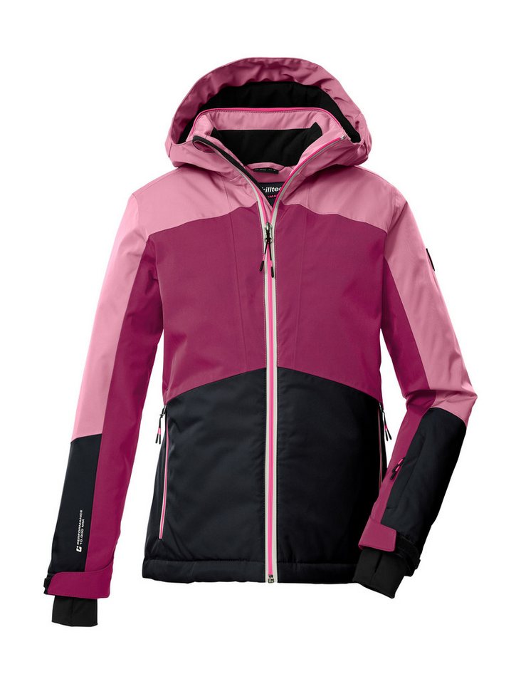 Killtec Skijacke KSW 196 GRLS SKI JCKT Kinder Skijacke: wasser- und winddicht, atmungsaktiv, PFAs-frei von Killtec
