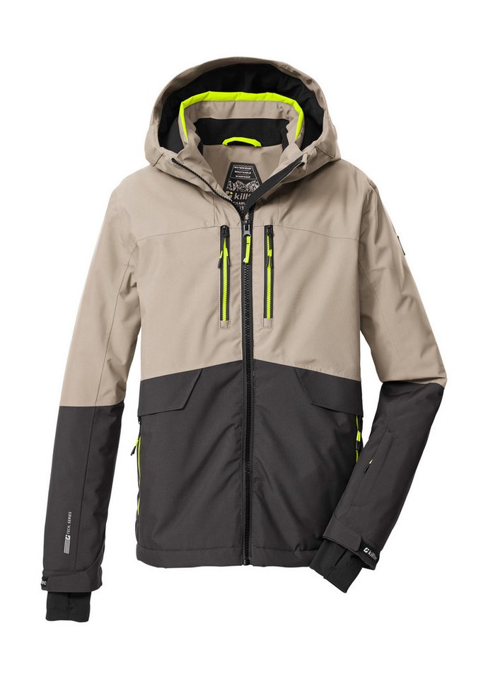 Killtec Skijacke KSW 201 BYS SKI JCKT Stylische, wasser- und winddichte Skijacke mit reflektierenden Details von Killtec
