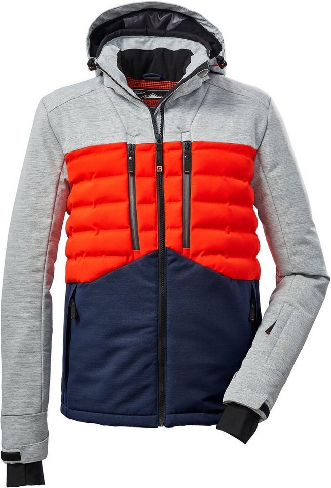 Killtec Skijacke KSW 224 MN SKI JCKT DUNKEL DENIM / DUNKEL ORANGE / von Killtec