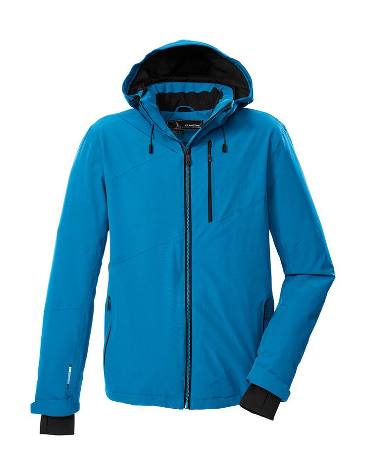 Killtec Skijacke KSW 24 MN SKI JCKT Atmungsaktive, wasser- u. winddichte Funktionsjacke, abnehmbare Kapuze von Killtec