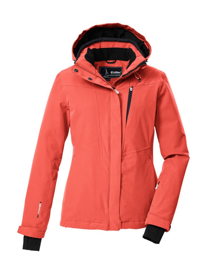 Killtec Skijacke KSW 25 WMN SKI JCKT Atmungsaktive, wasserdichte Skijacke mit abnehmbarer Kapuze von Killtec