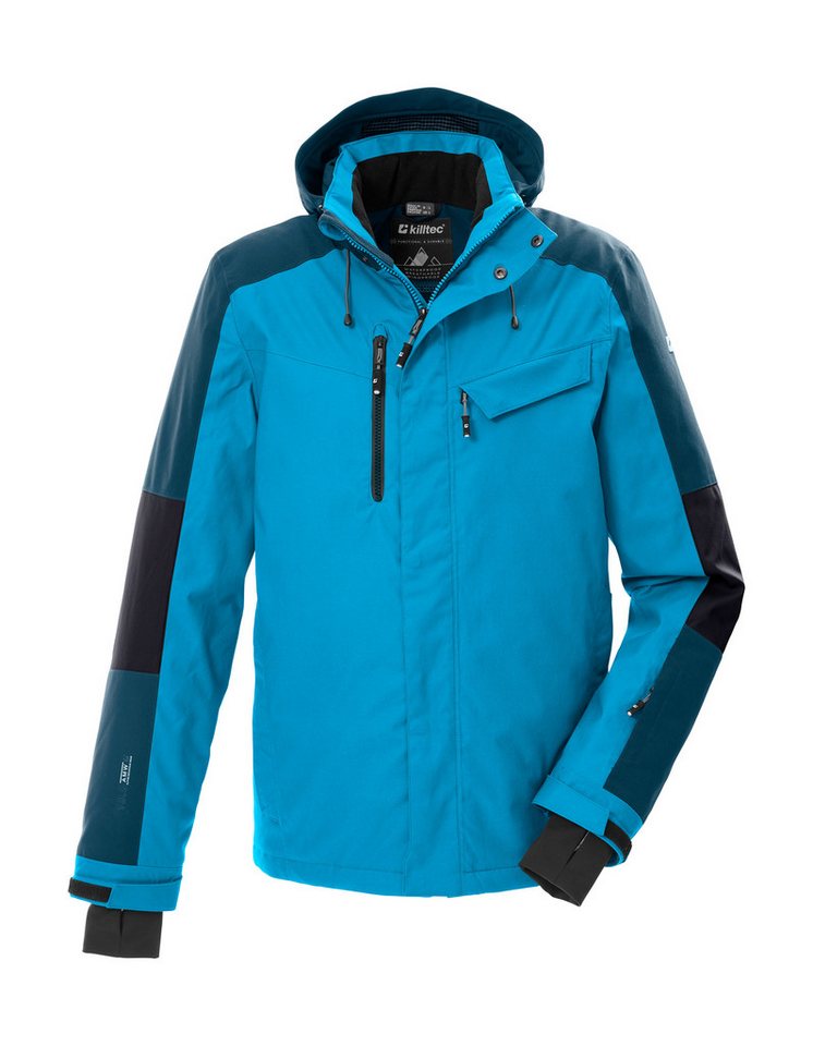 Killtec Skijacke KSW 257 MN SKI JCKT Skijacke: Wasserdicht, atmungsaktiv, abnehmbare Kapuze, Schneefang von Killtec