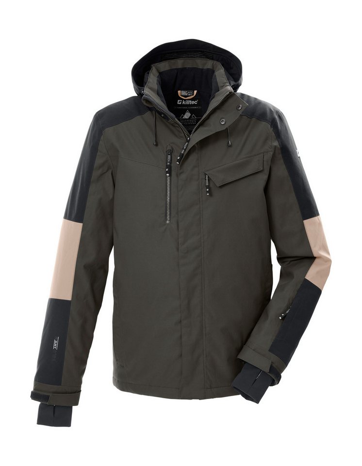 Killtec Skijacke KSW 257 MN SKI JCKT Skijacke: Wasserdicht, atmungsaktiv, abnehmbare Kapuze, Schneefang von Killtec