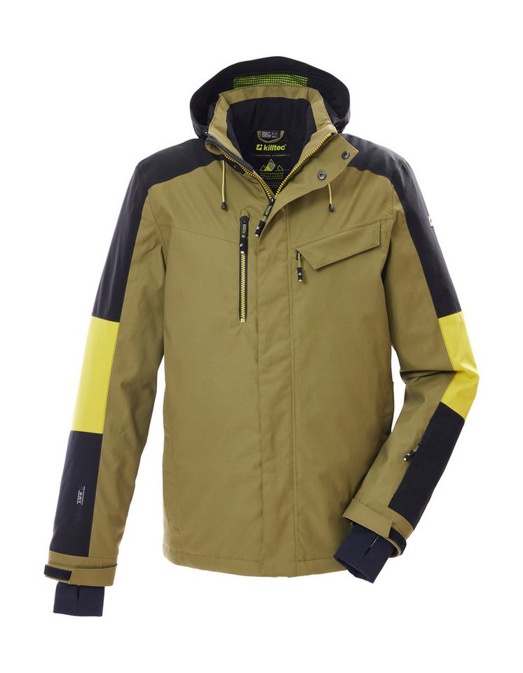 Killtec Skijacke KSW 257 MN SKI JCKT Skijacke: Wasserdicht, atmungsaktiv, abnehmbare Kapuze, Schneefang von Killtec