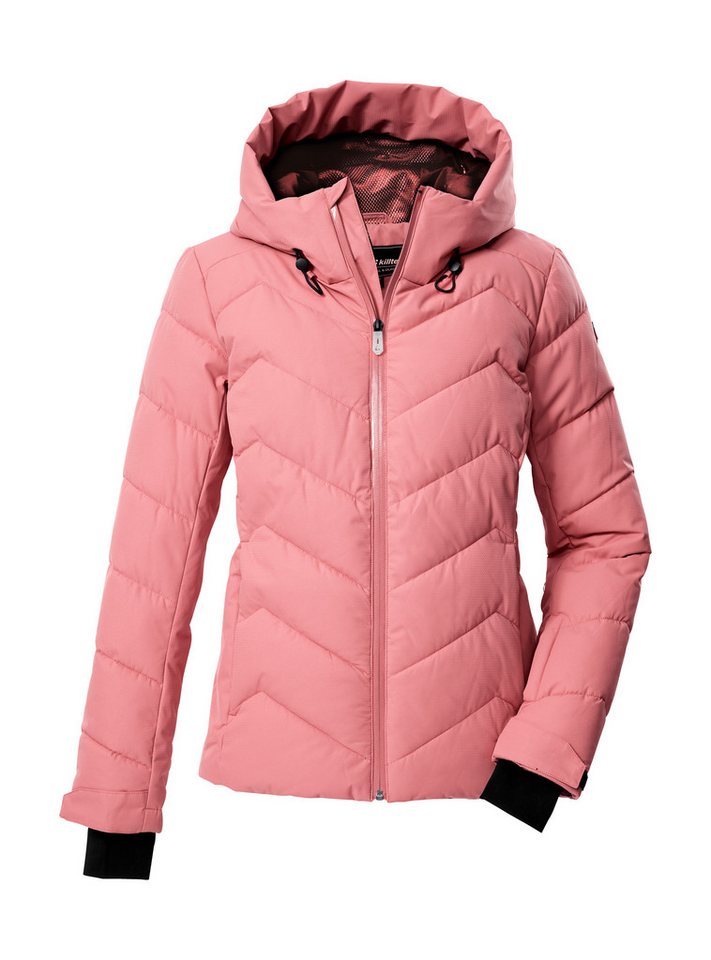 Killtec Skijacke KSW 31 WMN SKI QLTD JCKT Winddichte, wasserabweisende Skijacke mit Daunenoptik und Schneefang von Killtec