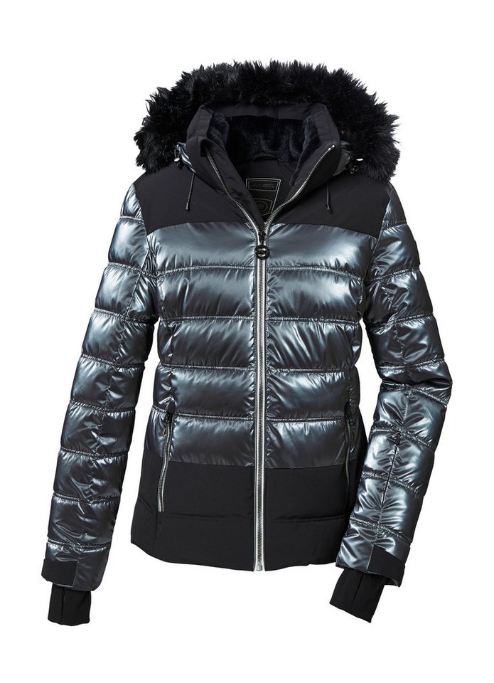 Killtec Skijacke KSW 314 WMN SKI QLTD JCKT Steppjacke m. abzipp. Kapuze u Schneefang, winddicht, wasserabweisend von Killtec