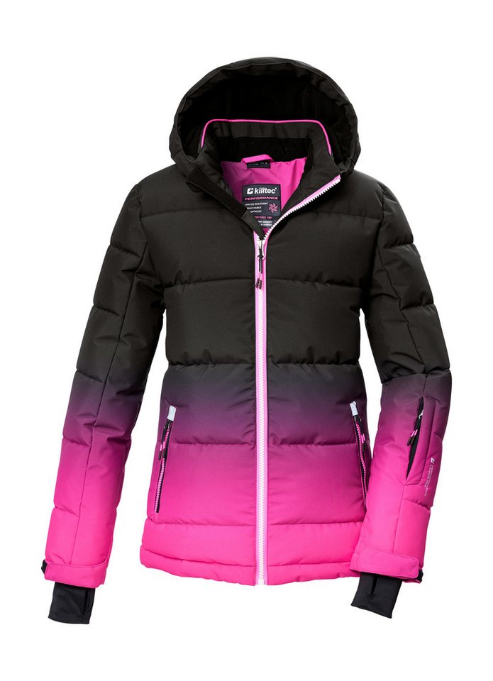 Killtec Skijacke KSW 330 GRLS SKI QLTD JCKT Wasserabweisende Winterjacke, atmungsaktiv, verstellbare Kapuze von Killtec