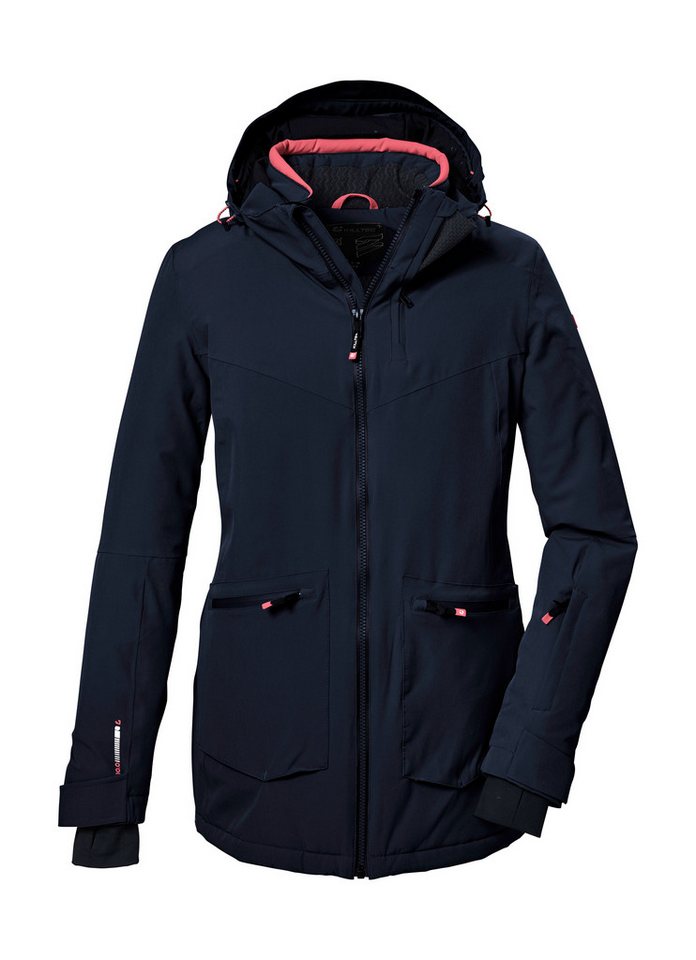 Killtec Skijacke KSW 38 WMN SKI JCKT Atmungsaktive, wasserdichte Skijacke mit Schneefang von Killtec