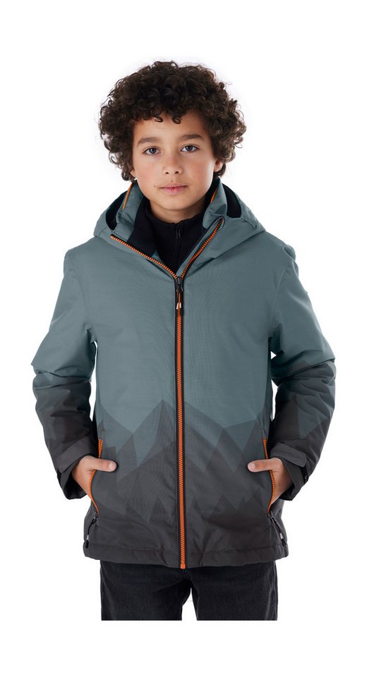 Killtec Skijacke KSW 383 BYS SKI JCKT Wasser- und winddichte Skijacke mit verstellbarer Kapuze von Killtec