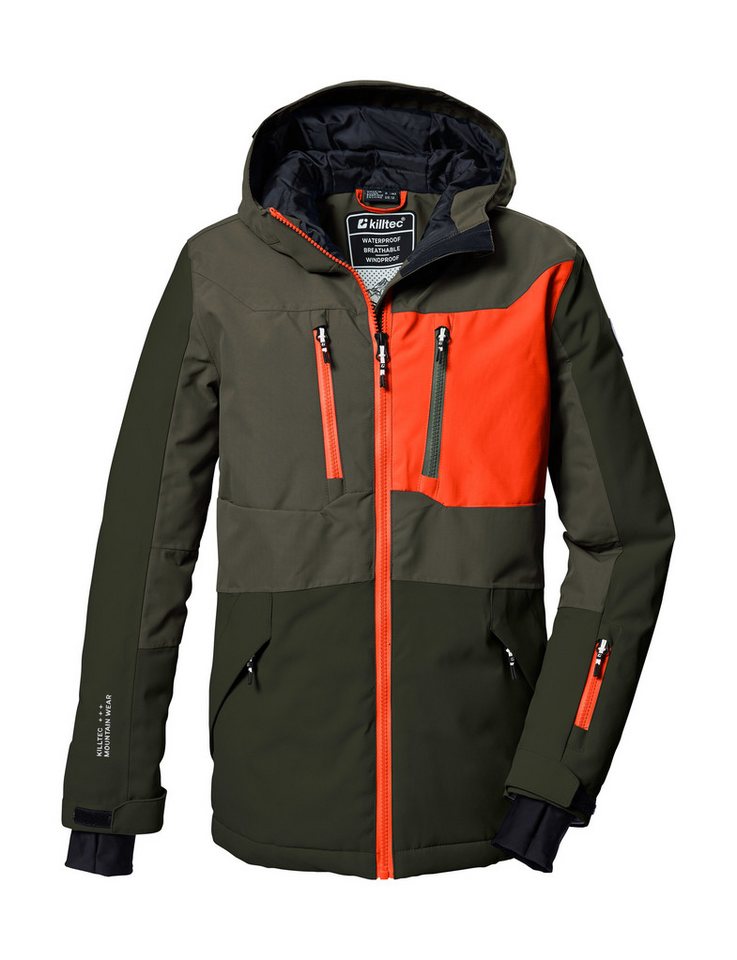 Killtec Skijacke KSW 397 BYS SKI JCKT Stylische, wasserdichte Skijacke mit 10.000 mm Wassersäule von Killtec