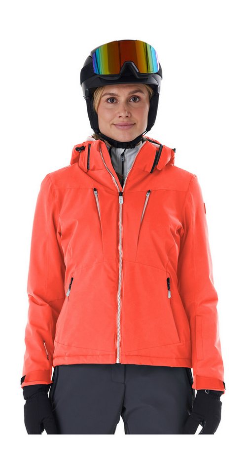 Killtec Skijacke KSW 42 WMN SKI JCKT Wasserdicht, atmungsaktiv, 4-Wege-Stretch, viele Taschen, recycelt von Killtec