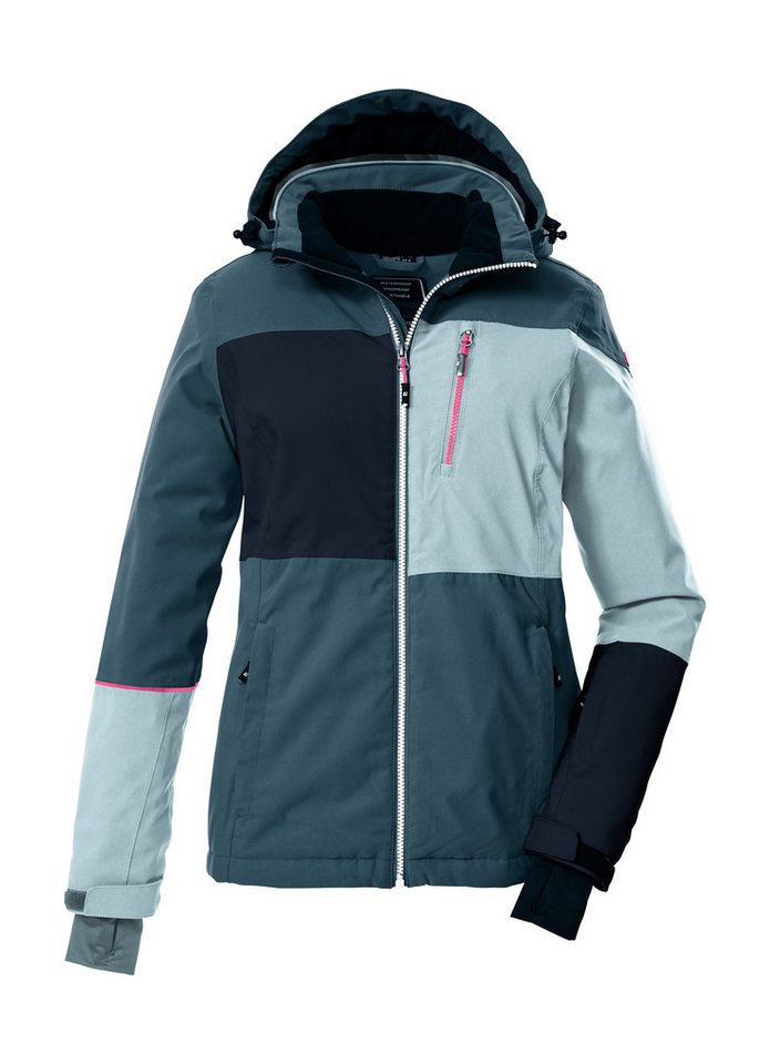 Killtec Skijacke KSW 437 WMN SKI JCKT Damen Skijacke: wasserdicht, atmungsaktiv, innen Fleece von Killtec