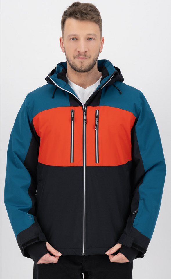 Killtec Skijacke KSW 465 MN SKI JCKT Skijacke MEN mit abnehmbarer Kapuze. mit Schneefang von Killtec