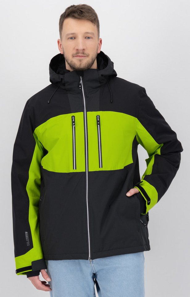 Killtec Skijacke KSW 465 MN SKI JCKT Skijacke MEN mit abnehmbarer Kapuze. mit Schneefang von Killtec