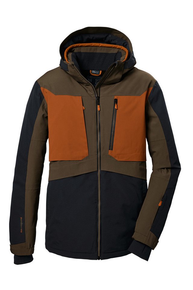 Killtec Skijacke KSW 47 MN SKI JCKT CS Winterjacke, Outdoorjacke Funktionsjacke mit abzippbarer Kapuze und Schneefang von Killtec