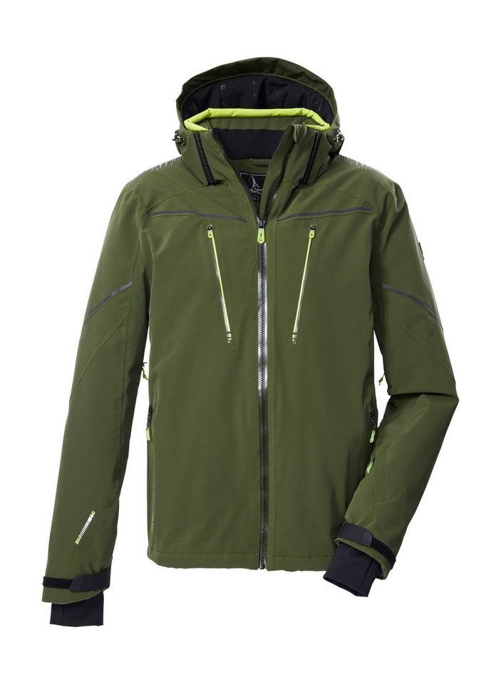 Killtec Skijacke KSW 50 MN SKI JCKT Herren Skijacke: wasserdicht, atmungsaktiv, 4-Wege-Stretch, Schneefang von Killtec