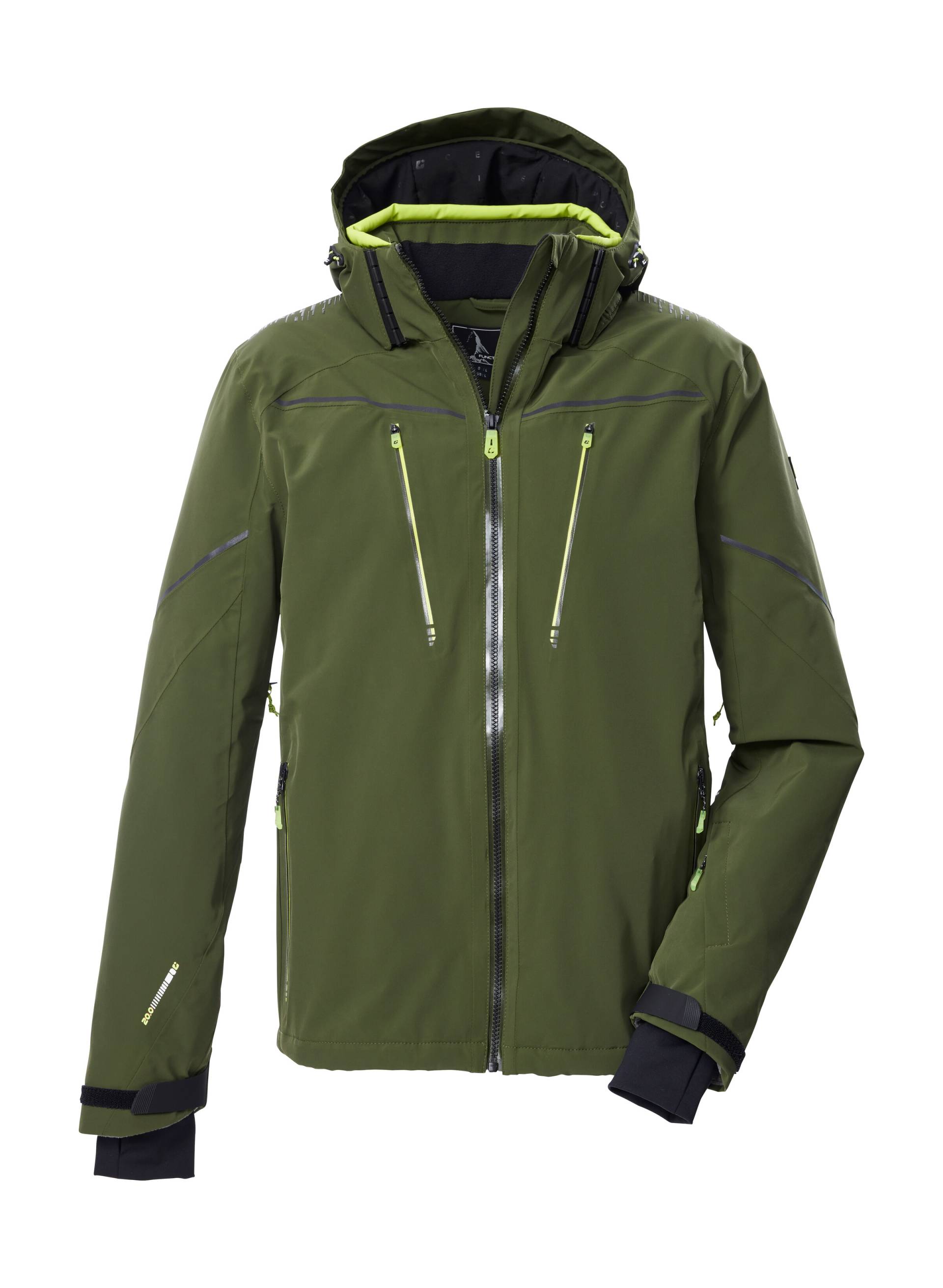 Killtec Skijacke "KSW 50 MN SKI JCKT" Herren Skijacke: wasserdicht, atmungsaktiv, 4-Wege-Stretch, Schneefang von Killtec