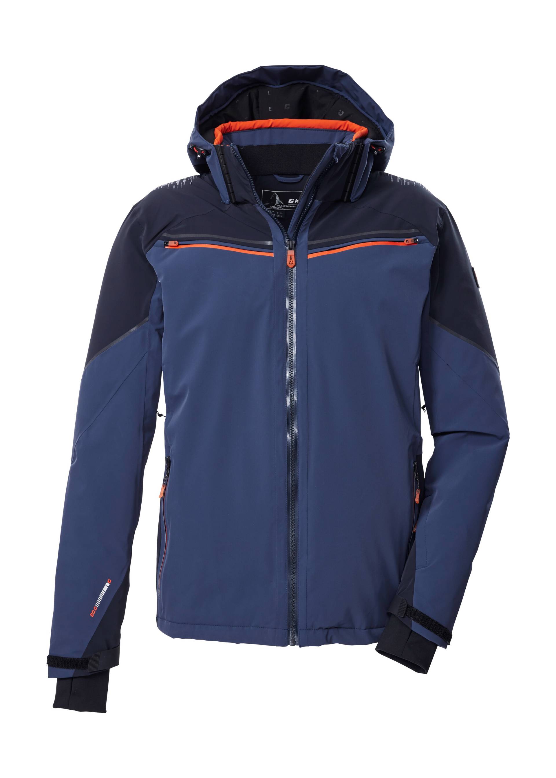 Killtec Skijacke "KSW 51 MN SKI JCKT" Herren Funktionsjacke: wasserdicht, atmungsaktiv, 4-Wege-Stretch von Killtec