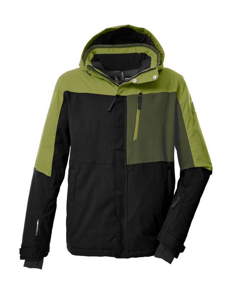 Killtec Skijacke KSW 52 MN SKI JCKT Wasserdichte, atmungsaktive Herrenjacke mit Schneefang und Taschen von Killtec