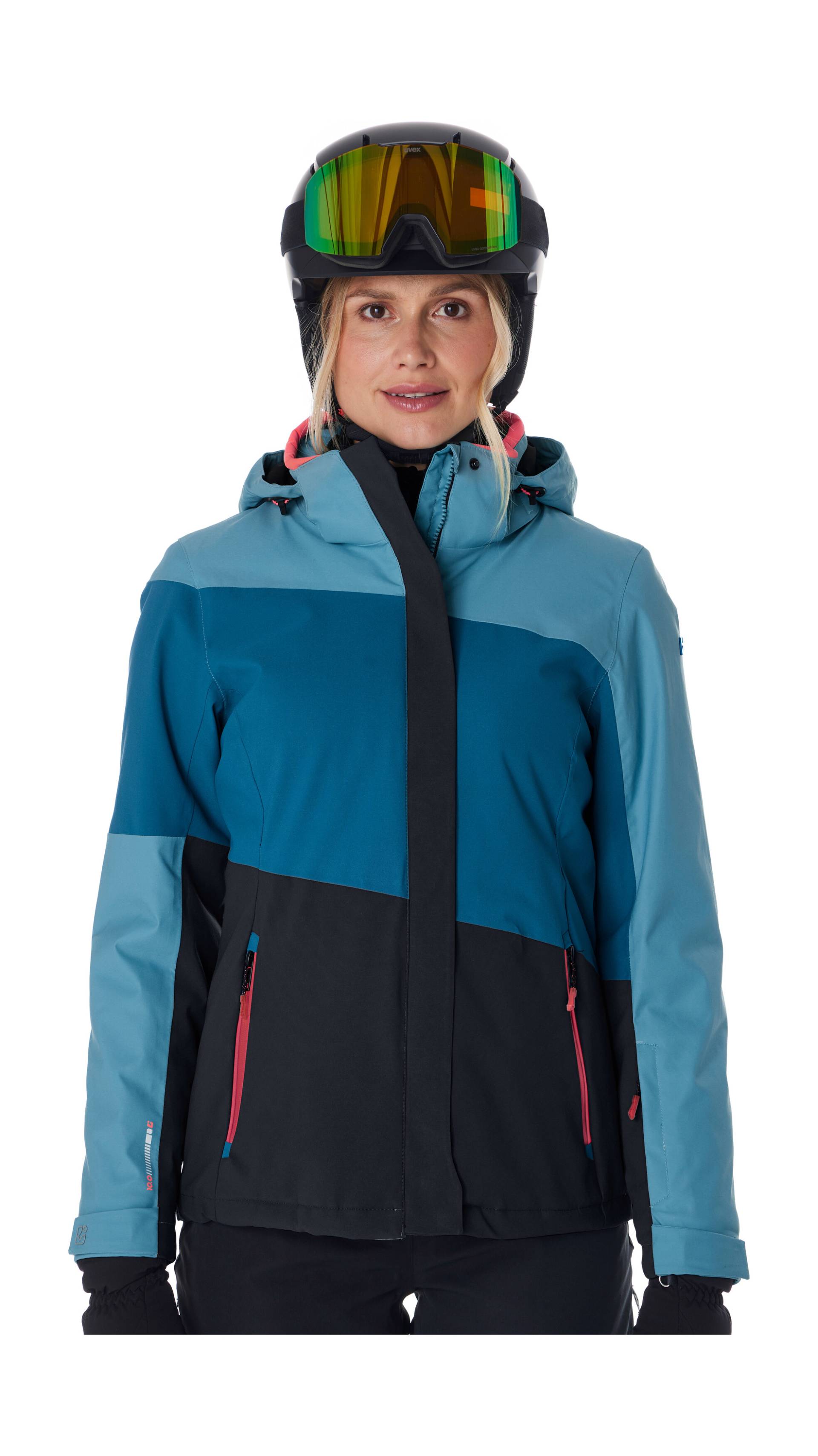 Killtec Skijacke "KSW 67 WMN SKI JCKT" Damen Skijacke: wasserdicht, atmungsaktiv, abnehmbare Kapuze von Killtec