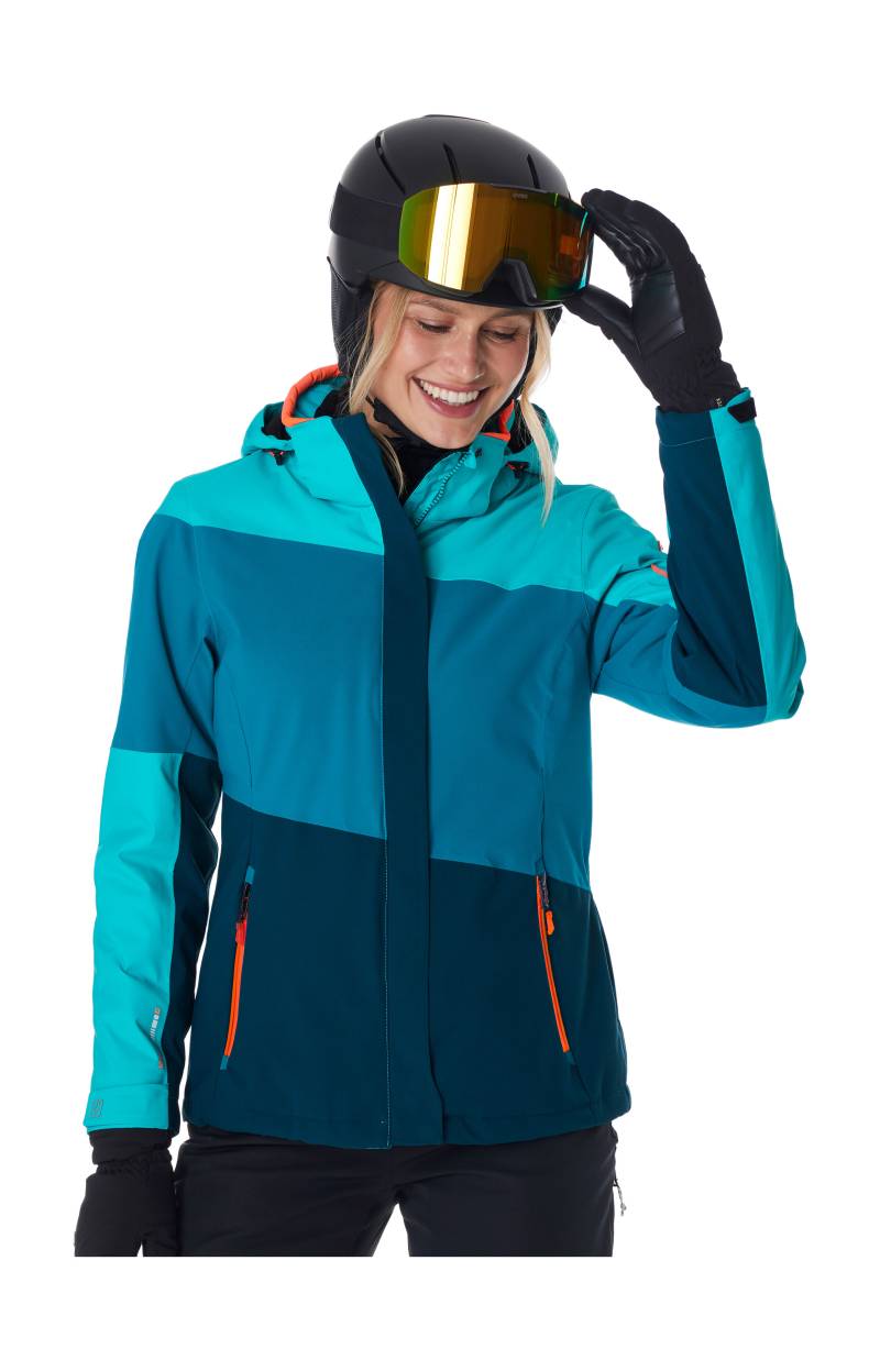 Killtec Skijacke "KSW 67 WMN SKI JCKT" Damen Skijacke: wasserdicht, atmungsaktiv, abnehmbare Kapuze von Killtec