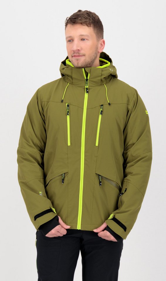 Killtec Skijacke KSW 74 CS MEN SKI JACKET Funktionsjacke, Sportjacke mit abnehmbarer Kapuze und Schneefang von Killtec