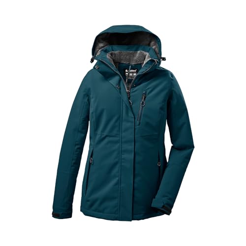 Killtec Softshelljacke Damen mit 10.000mm Wassersäule, Farbe:Petrol, Größe:21 von Killtec