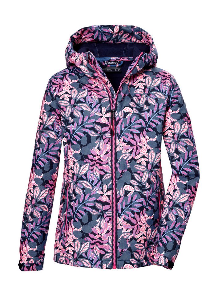 Killtec Softshelljacke KOS 135 GRLS SFTSHLL JCKT Mädchen Softshelljacke: wind- u wasserabweisend von Killtec