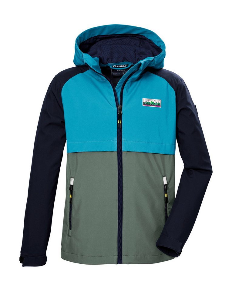 Killtec Softshelljacke KOS 137 BYS SFTSHLL JCKT Killtec Kids Softshelljacke: wind- und wasserabweisend, PFAS-frei von Killtec
