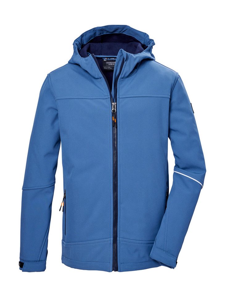Killtec Softshelljacke KOS 143 BYS SFTSHLL JCKT Wind- und wasserabweisende, atmungsaktive Kinderjacke von Killtec