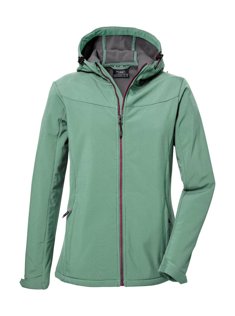 Killtec Softshelljacke "KOS 179 WMN SFTSHLL JCKT 2" Wind- und wasserabweisende Damen-Softshelljacke, individuell anpassbar von Killtec