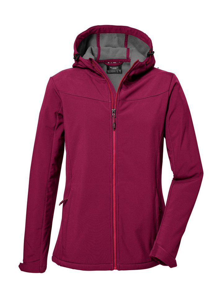 Killtec Softshelljacke KOS 179 WMN SFTSHLL JCKT 2 Wind- und wasserabweisende Damen-Softshelljacke, individuell anpassbar von Killtec