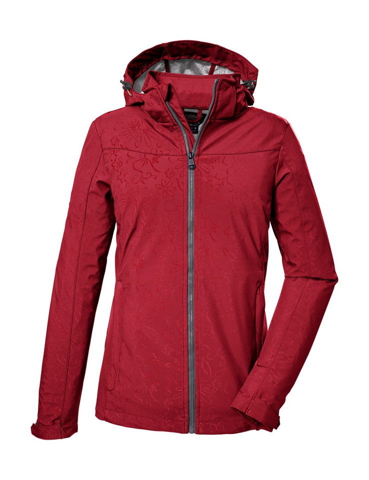 Killtec Softshelljacke KOS 40 WMN SFTSHLL JCKT Wasserabweisende, atmungsaktive Damenjacke aus recyceltem Material von Killtec
