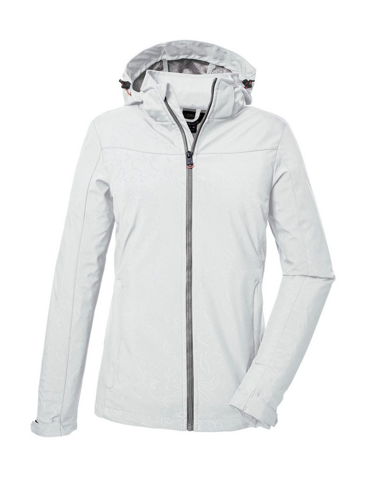 Killtec Softshelljacke KOS 40 WMN SFTSHLL JCKT Wasserabweisende, atmungsaktive Damenjacke aus recyceltem Material von Killtec
