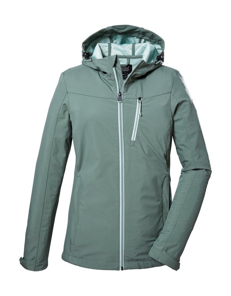 Killtec Softshelljacke KOS 89 WMN SFTSHLL JCKT Damen Softshelljacke: Wind-und wasserdicht, atmungsaktiv von Killtec