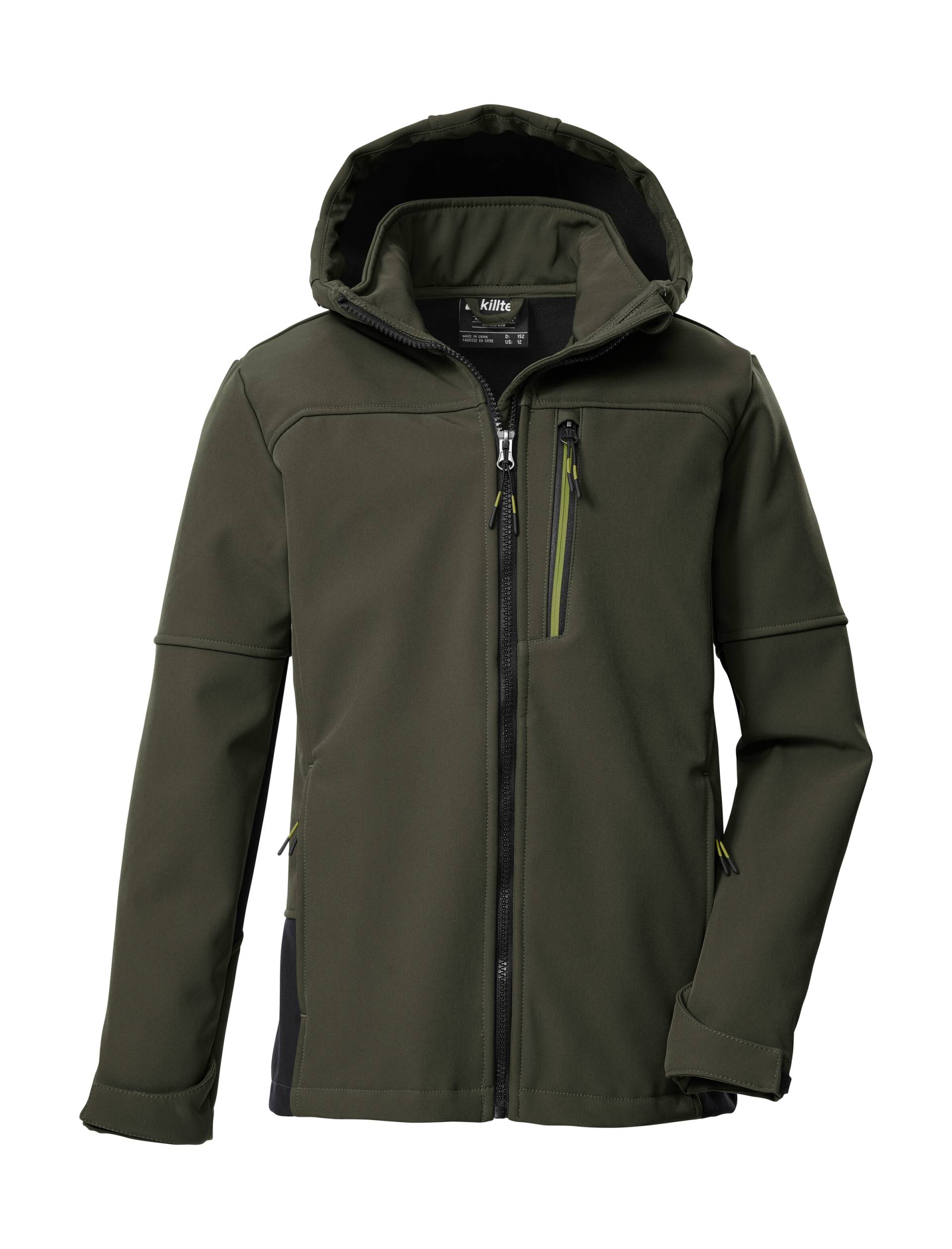 Killtec Softshelljacke "KOW 226 BYS SFTSHLL JCKT", Wind- und wasserabweisende Kinder-Softshelljacke mit Fleece und Reflektoren Killtec Softshelljacke "KOW 226 BYS SFTSHLL JCKT", Wind- und wasserabweisende Kinder-Softshelljacke mit Fleece und Reflektoren von Killtec