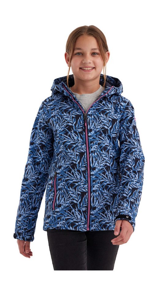 Killtec Softshelljacke Mädchen Softshelljacke Print Wasserdicht, windabweisend, atmungsaktiv, modischer Print, PFAS-frei von Killtec