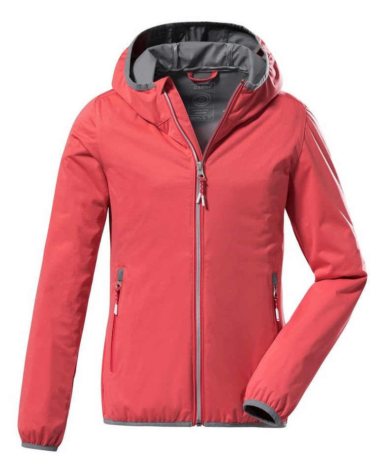 Killtec Softshelljacke killtec Mädchen Softshelljacke mit Kapuze, packbar KOS 164 GRLS SFTSHLL JCKT von Killtec