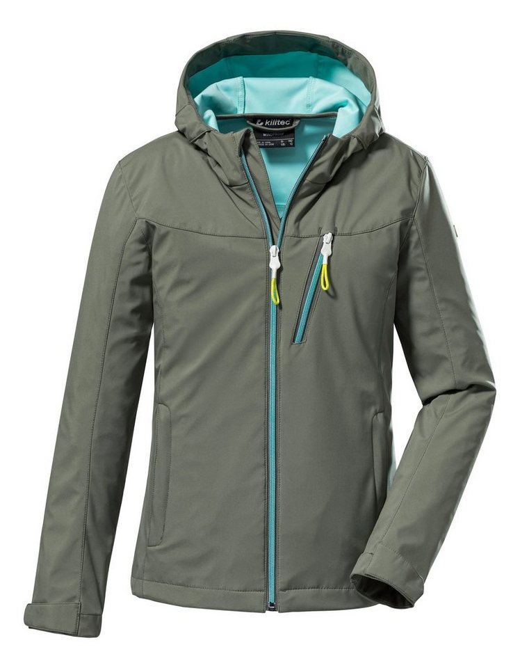 Killtec Softshelljacke killtec Mädchen Softshelljacke mit Kapuze KOS 54 GRLS von Killtec