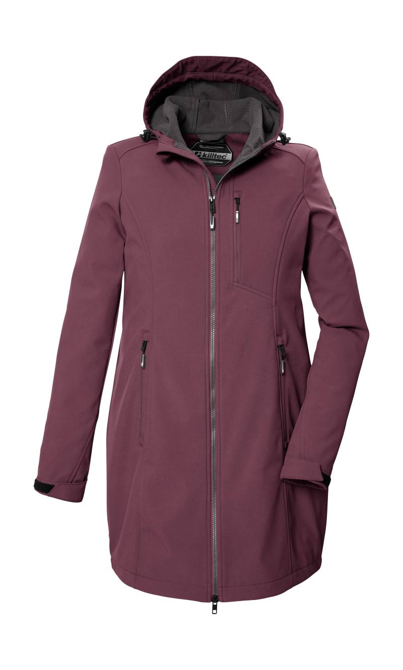 Killtec Softshellparka "KOS 370 WMN SFTSHLL PRK" Winddichter Damen Softshell Parka, wasserabweisend, atmungsaktiv von Killtec