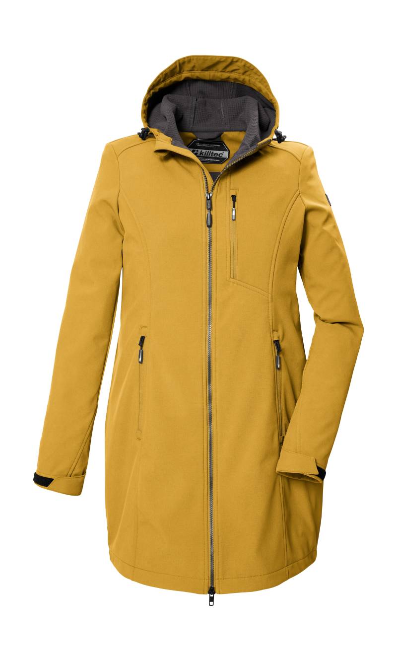 Killtec Softshellparka "KOS 370 WMN SFTSHLL PRK" Winddichter Damen Softshell Parka, wasserabweisend, atmungsaktiv von Killtec