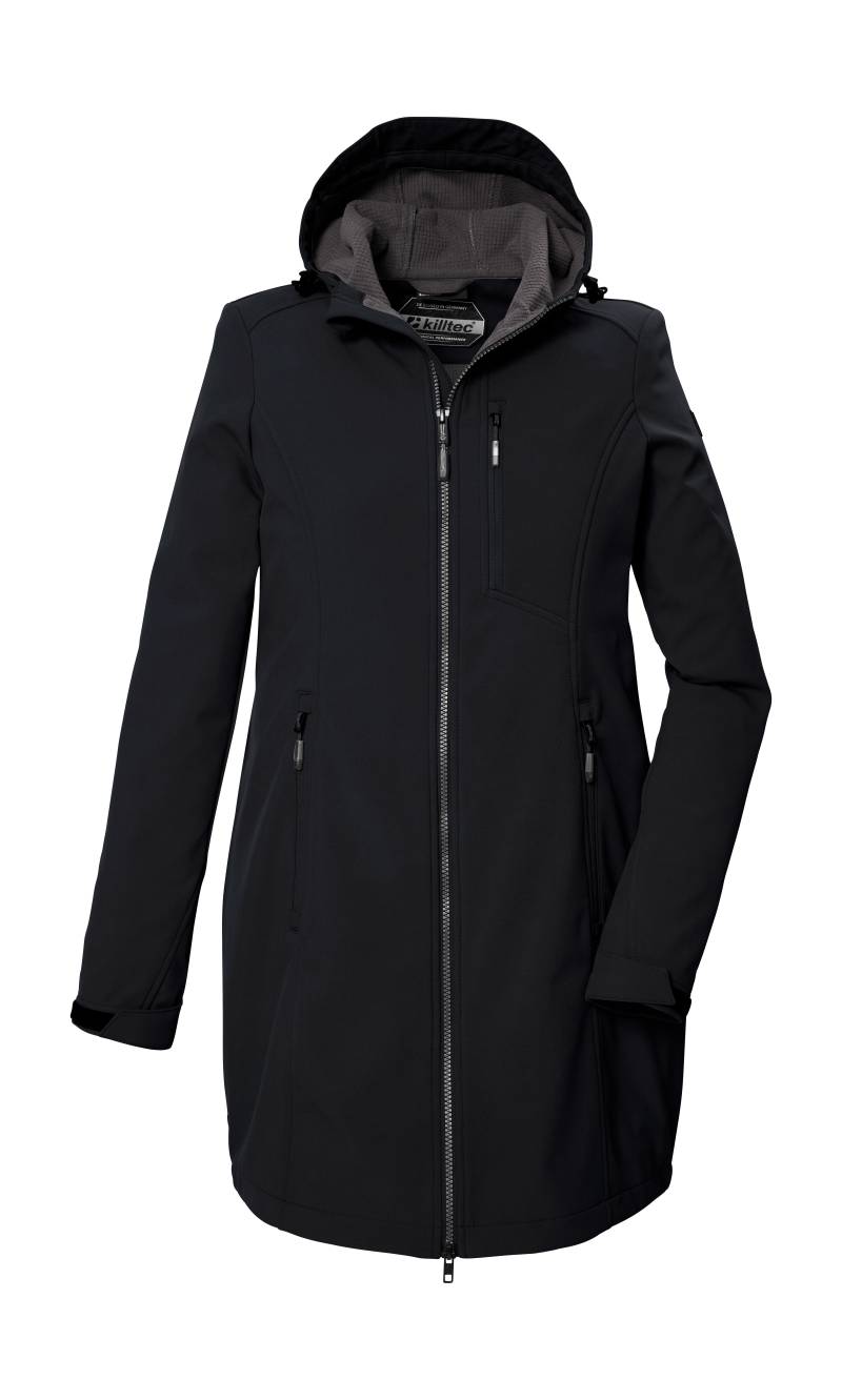 Killtec Softshellparka "KOS 370 WMN SFTSHLL PRK" Winddichter Damen Softshell Parka, wasserabweisend, atmungsaktiv von Killtec