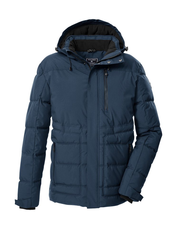 Killtec Steppjacke KOW 87 MN QLTD JCKT Wasserabweisende Herren Steppjacke mit abnehmbarer Kapuze von Killtec